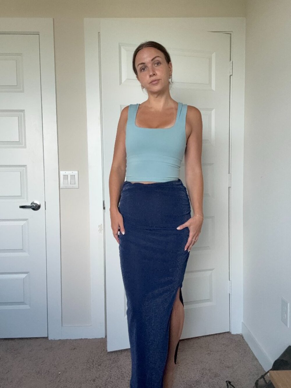 NWT Runaway The Label/Petal and Pup shimmery skirt